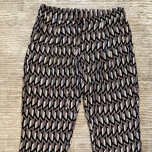 Geometric print boho ankle pants, Greek fashion brand Passager